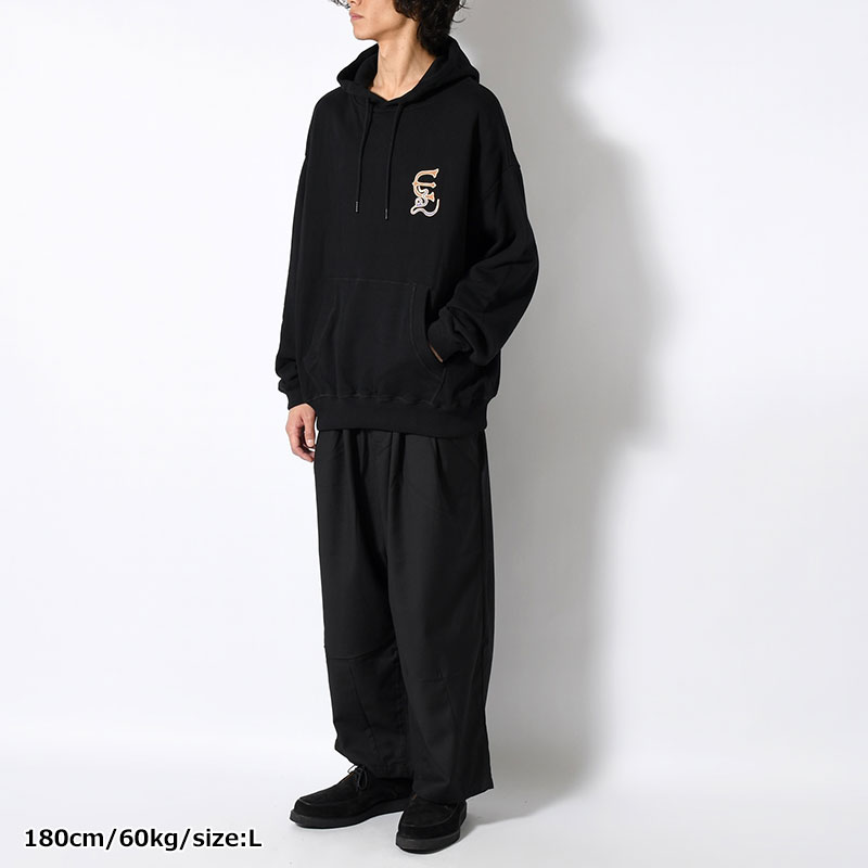 OVERLAND LOGO HOODIE -2.COLOR-