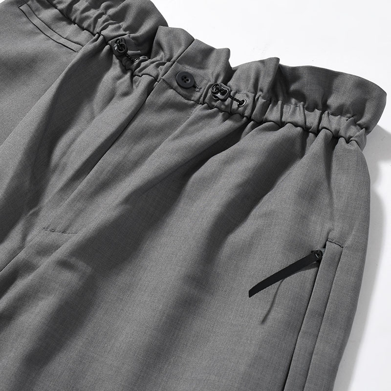 TWISTWOOL WIDE TROUSERS -2.COLOR-