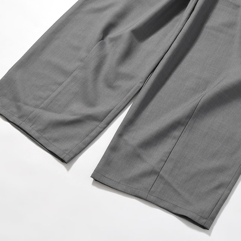 TWISTWOOL WIDE TROUSERS -2.COLOR-