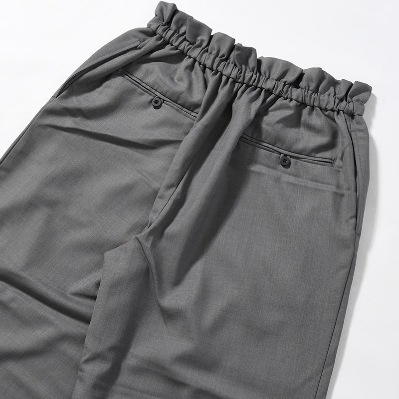 TWISTWOOL WIDE TROUSERS -2.COLOR-
