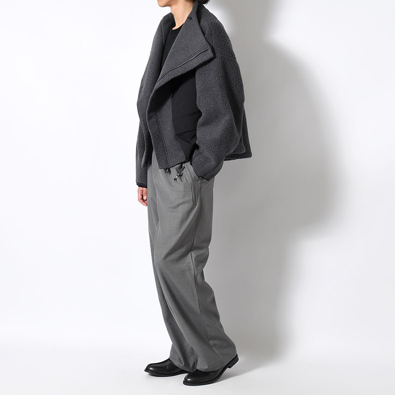 TWISTWOOL WIDE TROUSERS -2.COLOR-