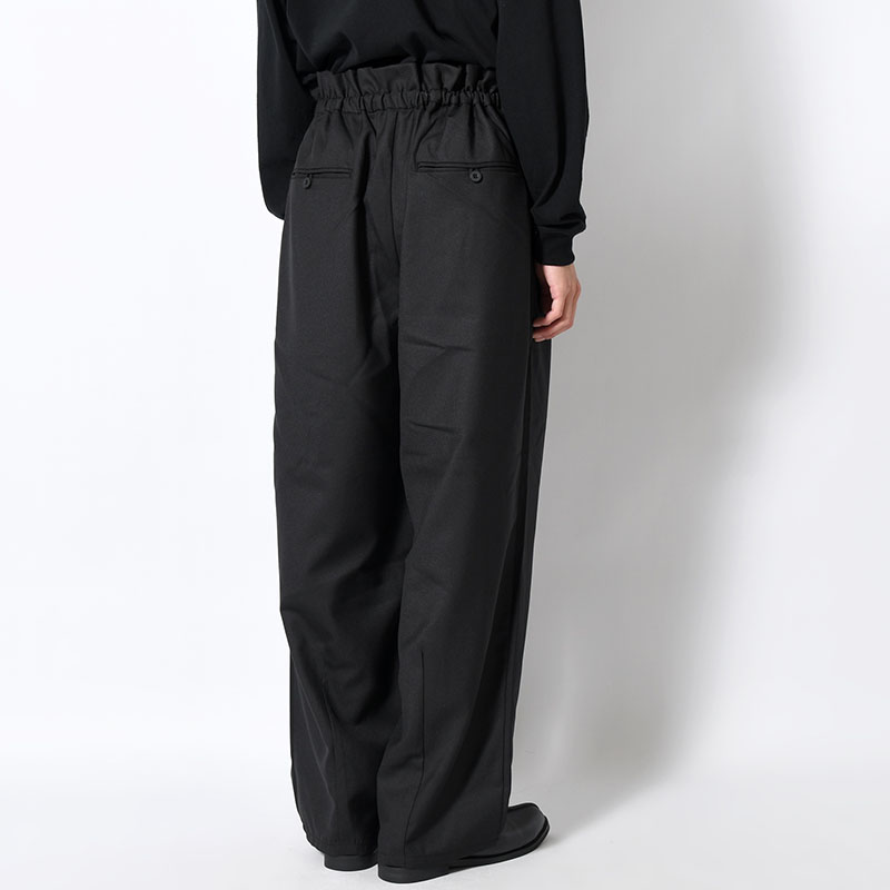 TWISTWOOL WIDE TROUSERS -2.COLOR-