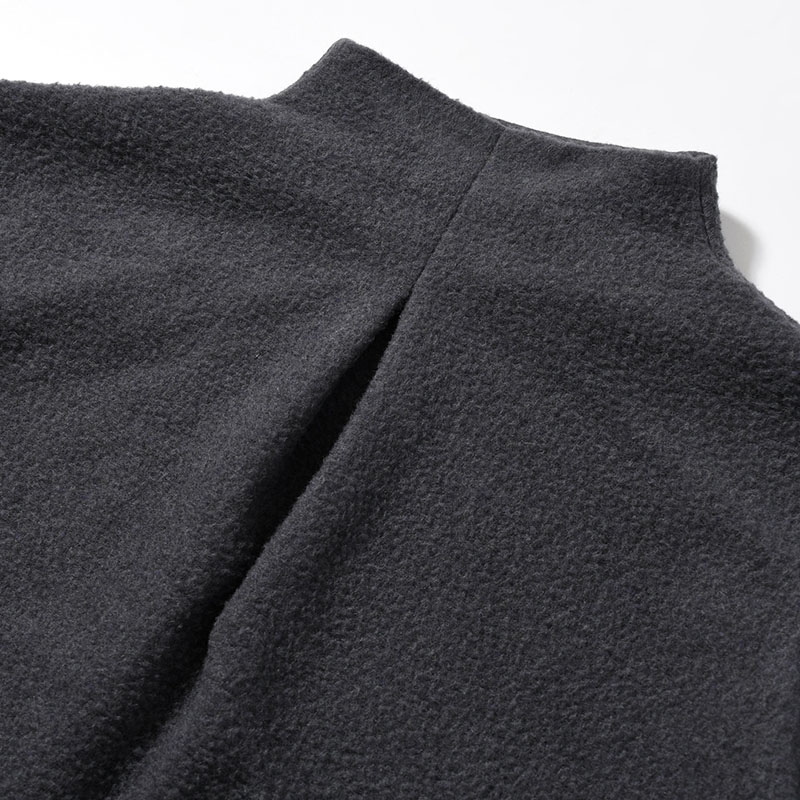 NAPPING WOOL ASYMMETRY SHORT JACKET -2.COLOR-