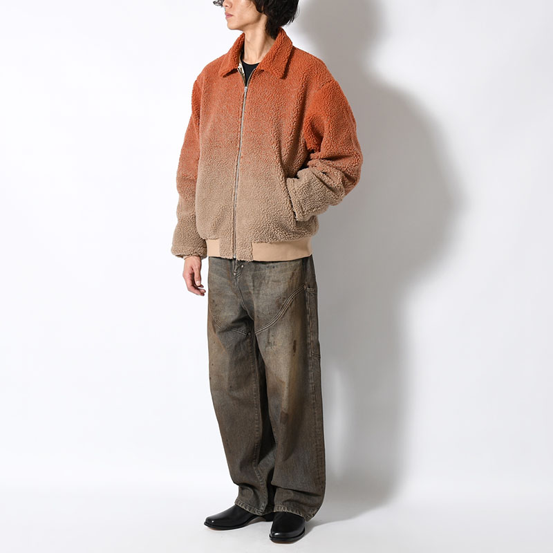 GRADATION FLEECE BOA JACKET -2.COLOR-