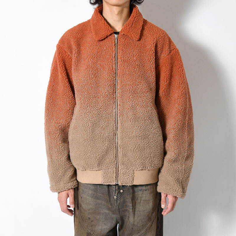 GRADATION FLEECE BOA JACKET -2.COLOR-