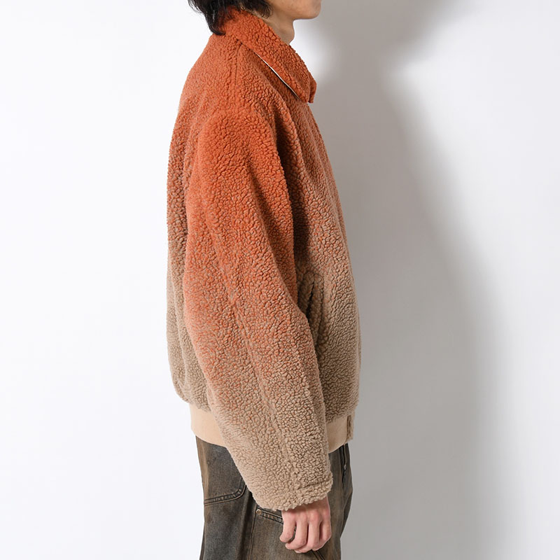 GRADATION FLEECE BOA JACKET -2.COLOR-