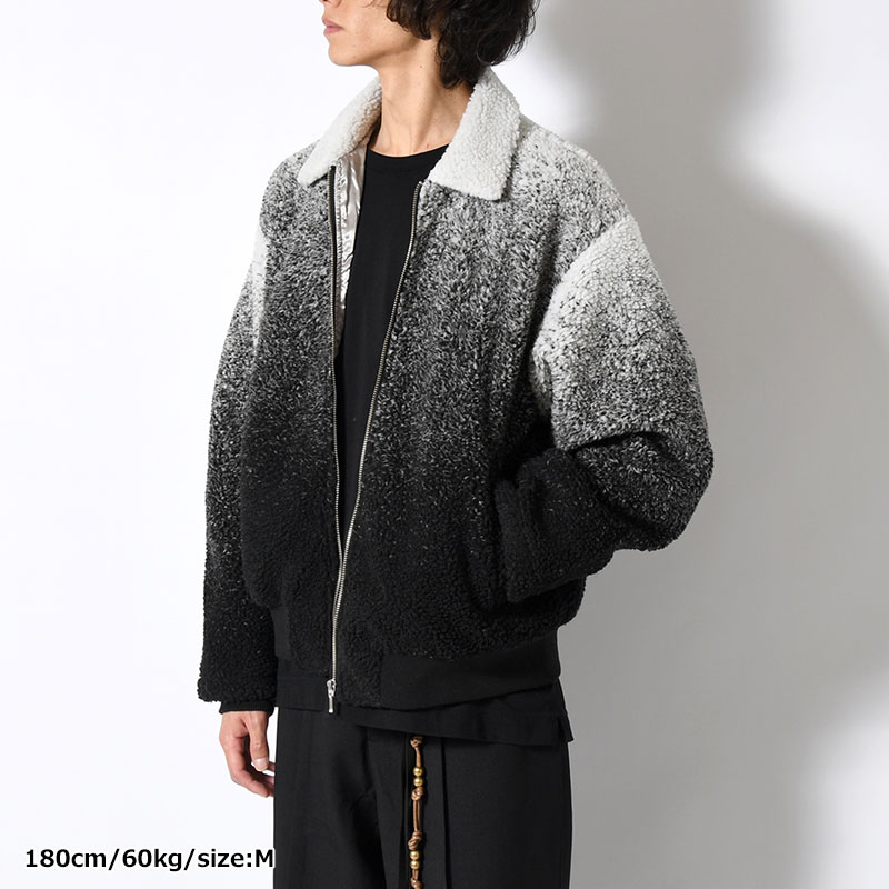 GRADATION FLEECE BOA JACKET -2.COLOR-