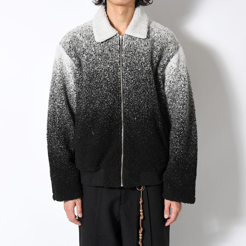 GRADATION FLEECE BOA JACKET -2.COLOR-
