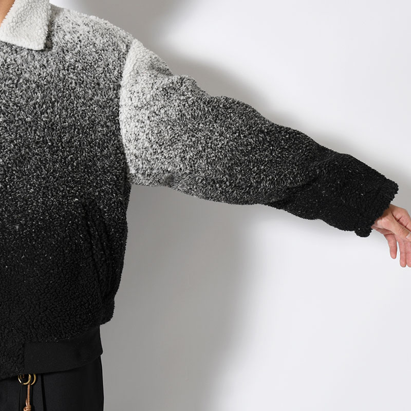 GRADATION FLEECE BOA JACKET -2.COLOR-