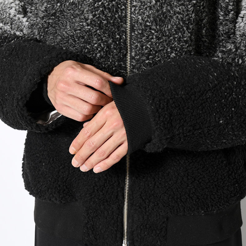 GRADATION FLEECE BOA JACKET -2.COLOR-