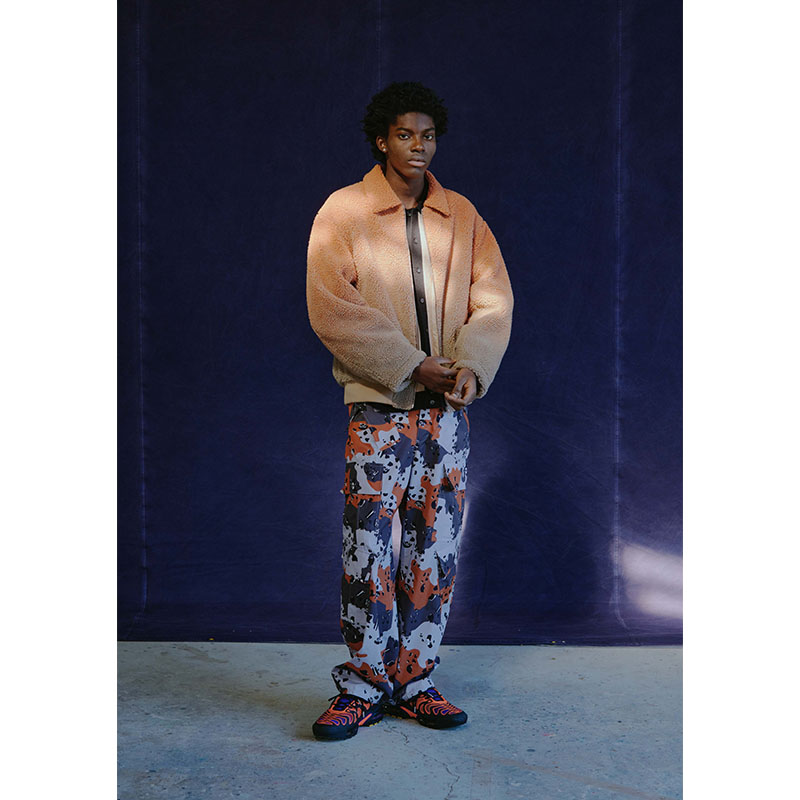 GRADATION FLEECE BOA JACKET -2.COLOR-