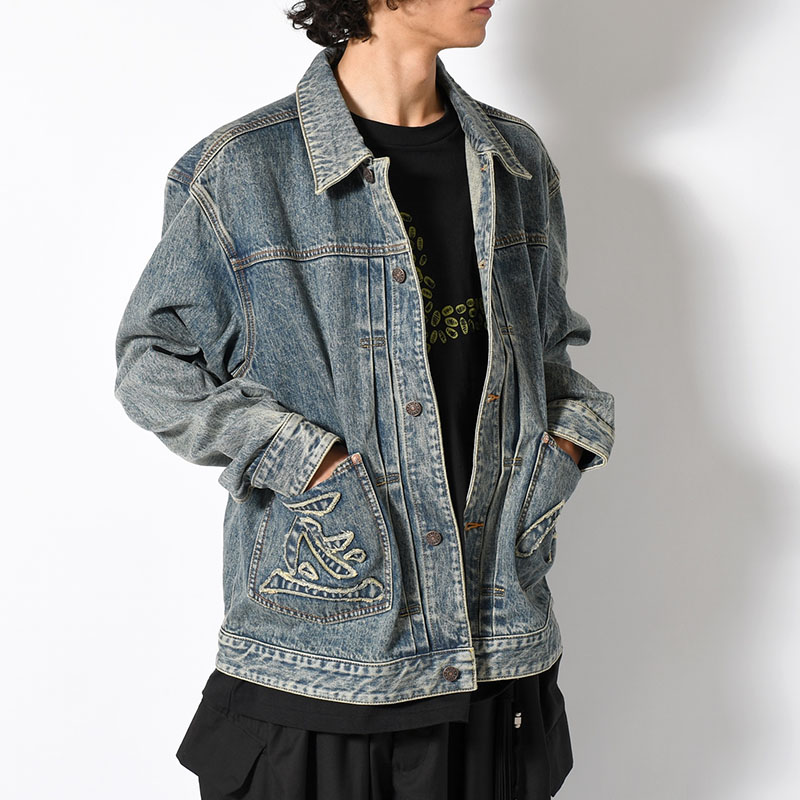 TRACKER JACKET(xEVISU) -INDIGO-
