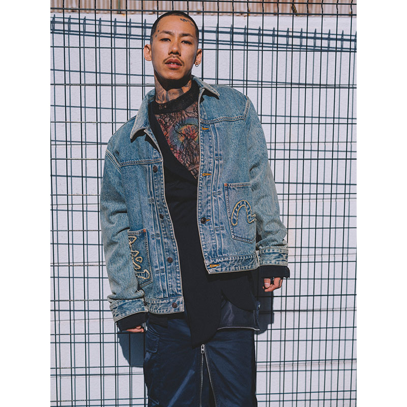 TRACKER JACKET(xEVISU) -INDIGO-