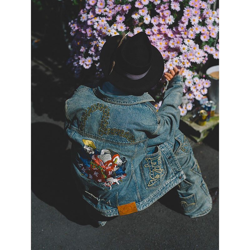 TRACKER JACKET(xEVISU) -INDIGO-