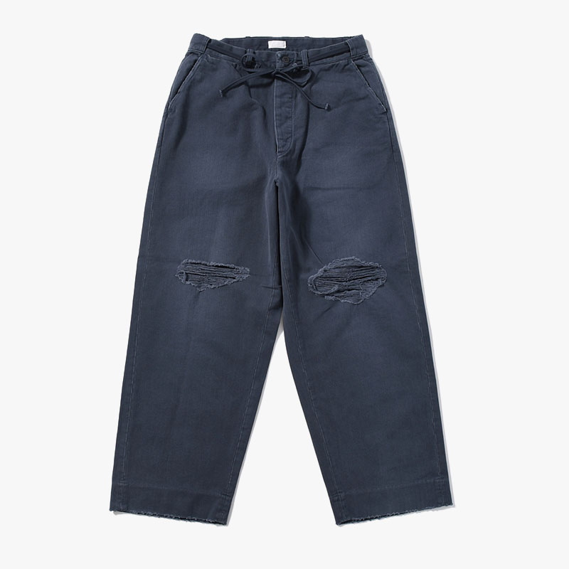 DAMAGE WORK TROUSERS -NAVY-