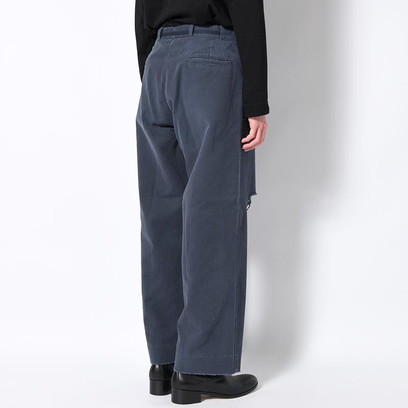 DAMAGE WORK TROUSERS -NAVY-