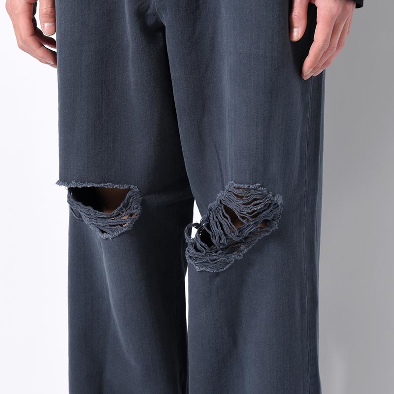 DAMAGE WORK TROUSERS -NAVY-