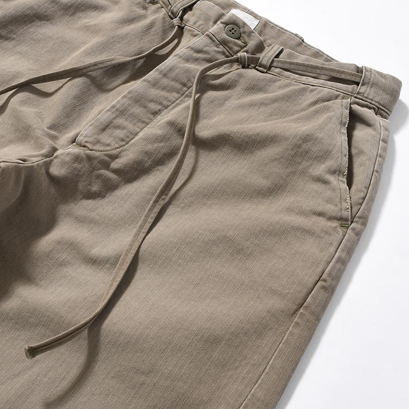 DAMAGE WORK TROUSERS -KHAKI-