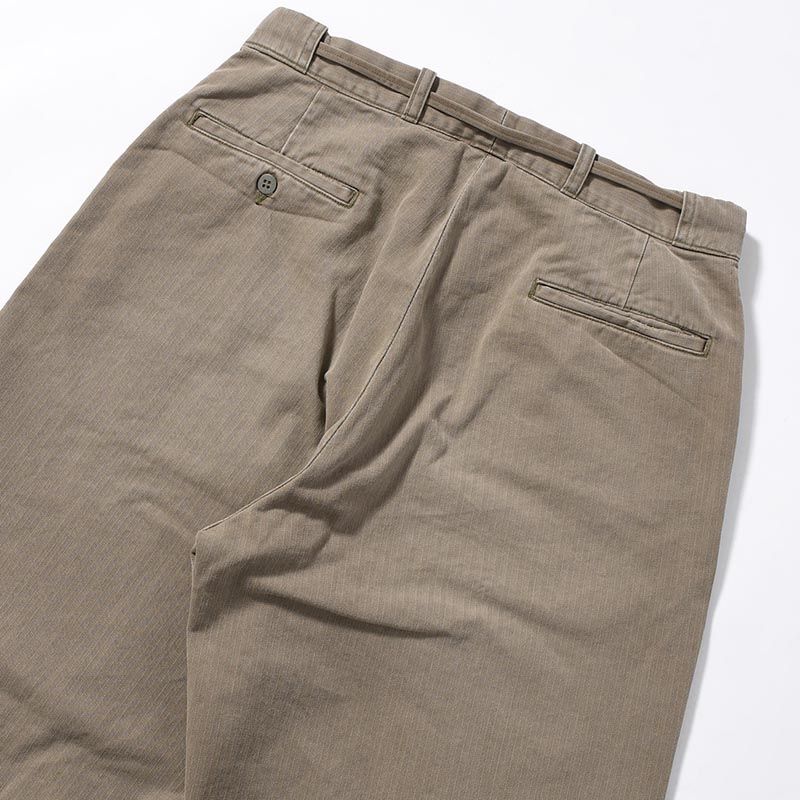 DAMAGE WORK TROUSERS -KHAKI-