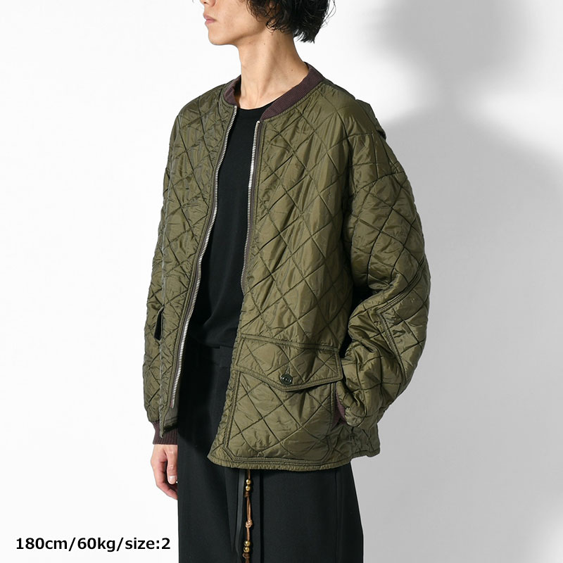 QUILTING LINER JACKET -2.COLOR-