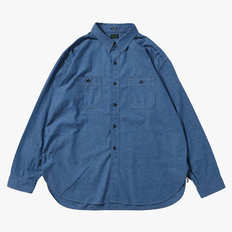 BETA CHAMBRAY SHIRT -INDIGO-