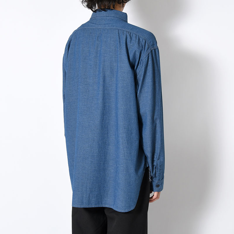 BETA CHAMBRAY SHIRT -INDIGO-