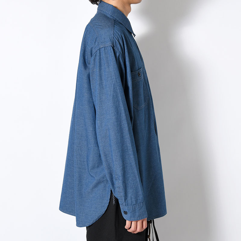 BETA CHAMBRAY SHIRT -INDIGO-