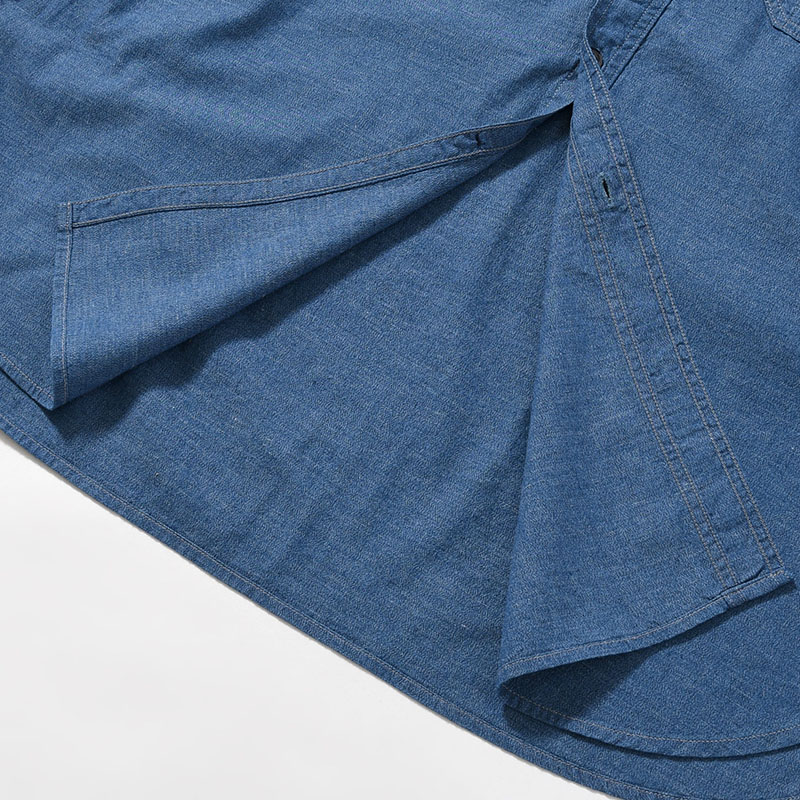 BETA CHAMBRAY SHIRT -INDIGO-