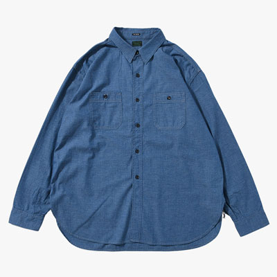 BETA CHAMBRAY SHIRT -INDIGO-