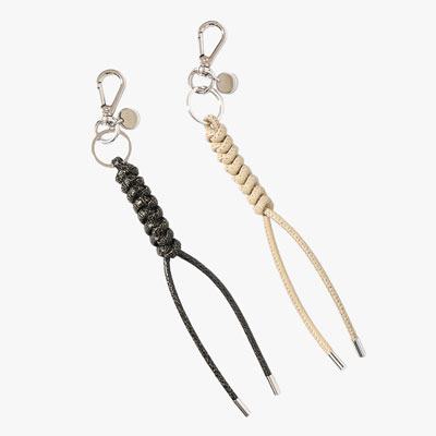 CRISTY SNAKE KNOT CHARM / CRACK -2.COLOR-