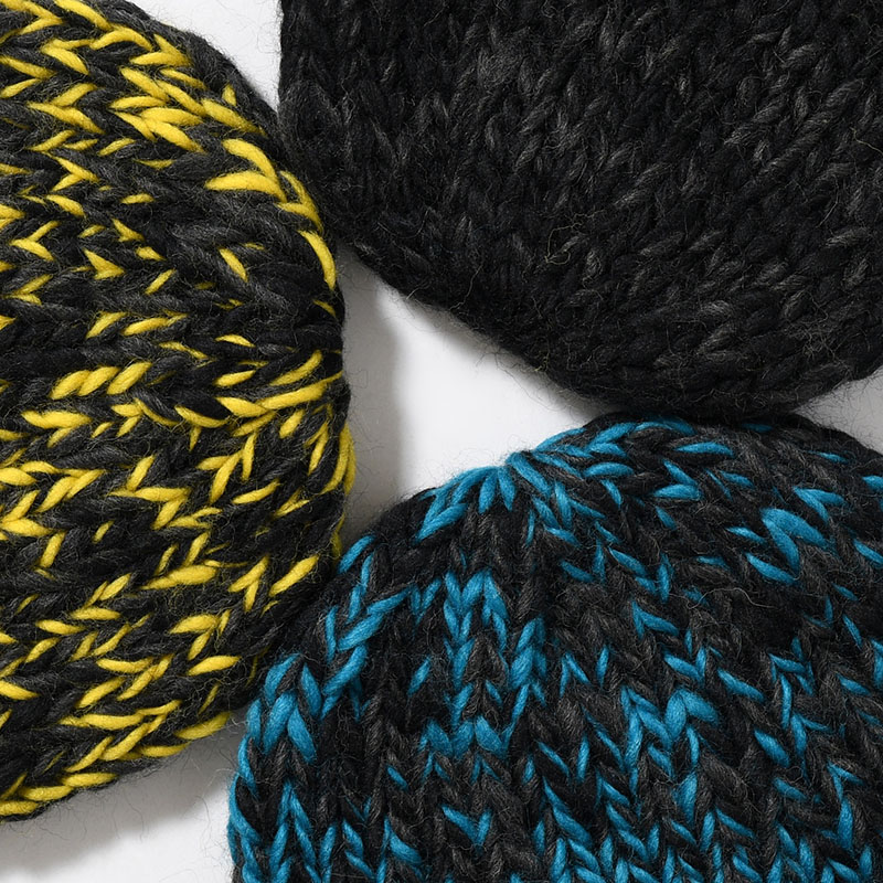 ROLL KNIT CAP -3.COLOR-