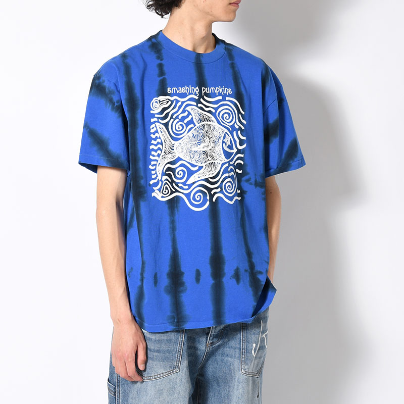 JE SUIS UN POISSON TEE TIE DYE -BLUE-