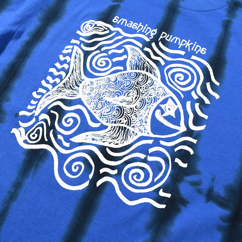 JE SUIS UN POISSON TEE TIE DYE -BLUE-