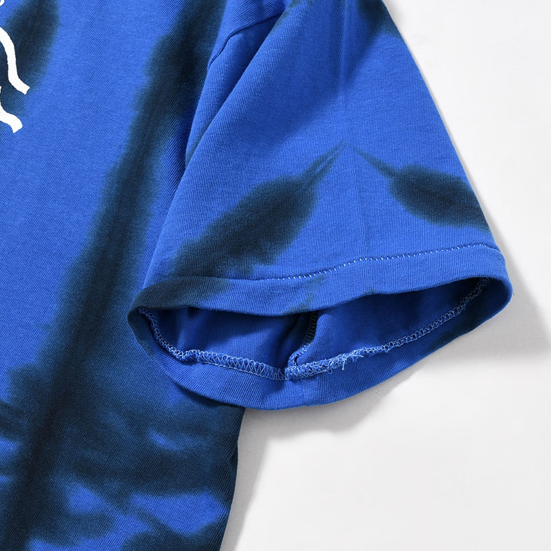 JE SUIS UN POISSON TEE TIE DYE -BLUE-