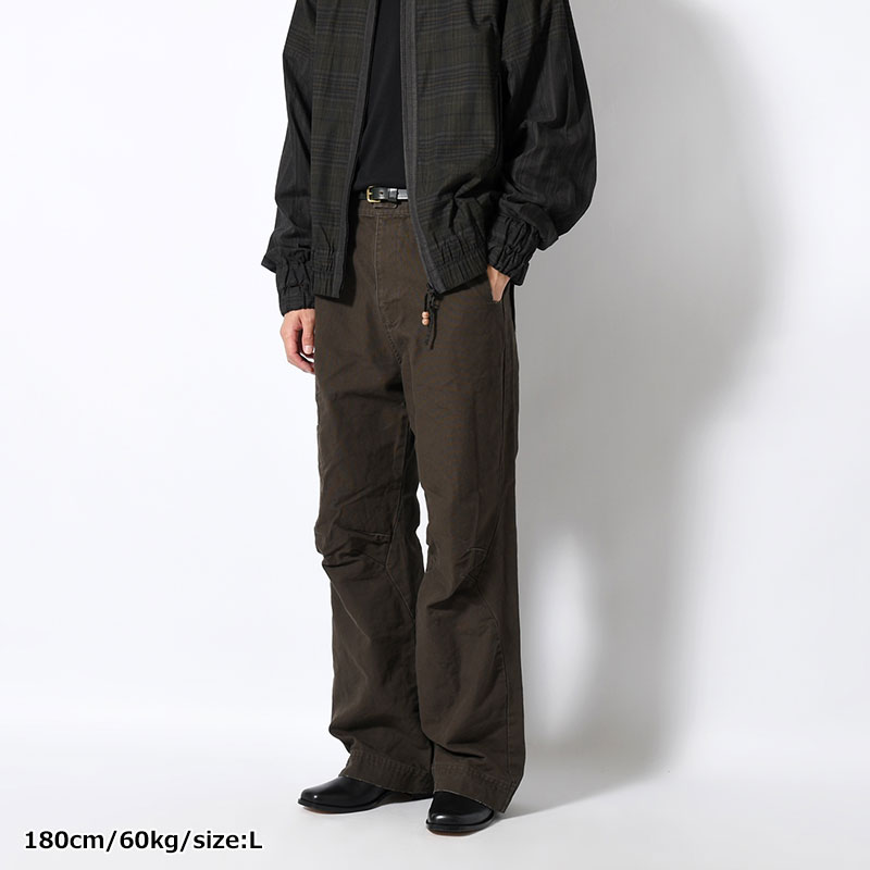 TAO PANTS -DARK OLIVE-
