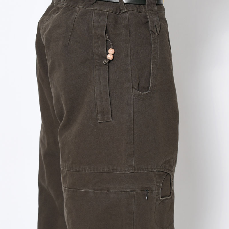 TAO PANTS -DARK OLIVE-