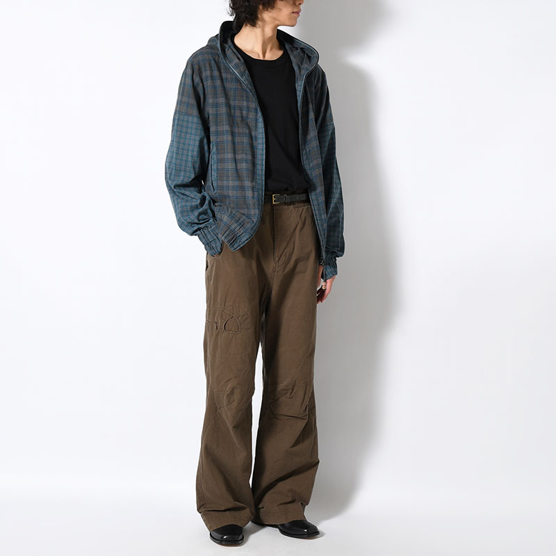 TAO PANTS -BROWN-
