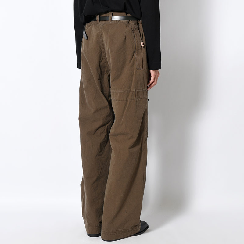 TAO PANTS -BROWN-
