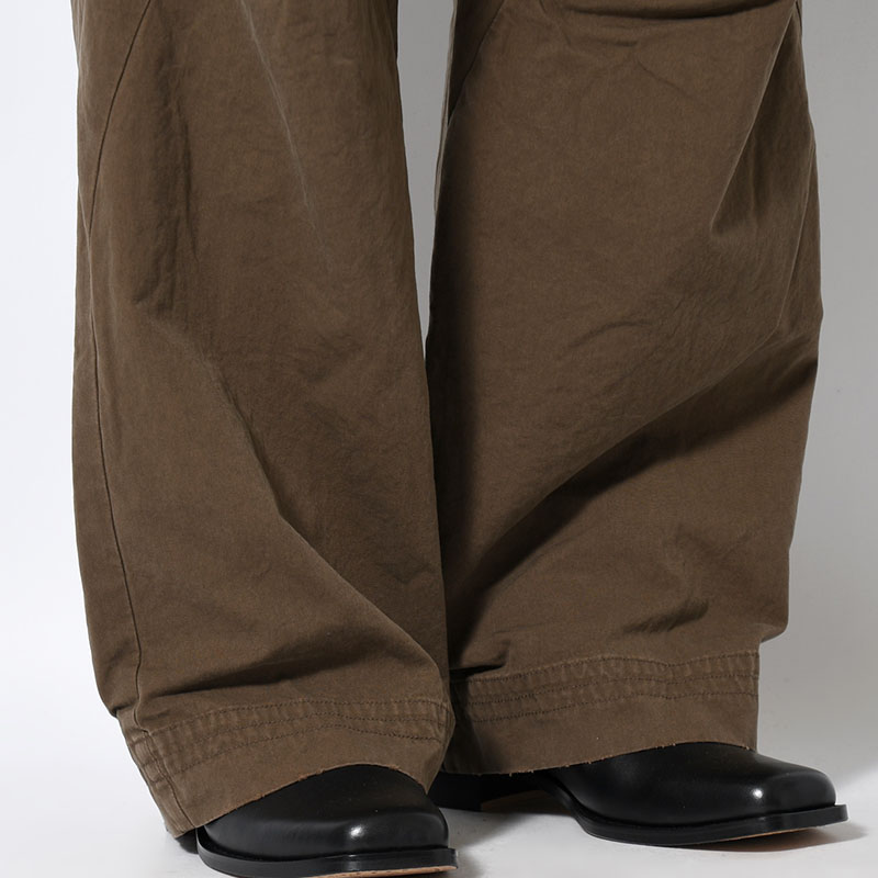 TAO PANTS -BROWN-