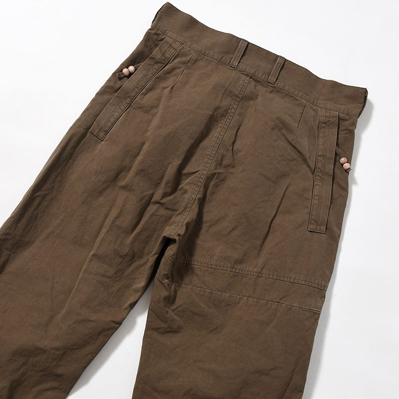 TAO PANTS -BROWN-