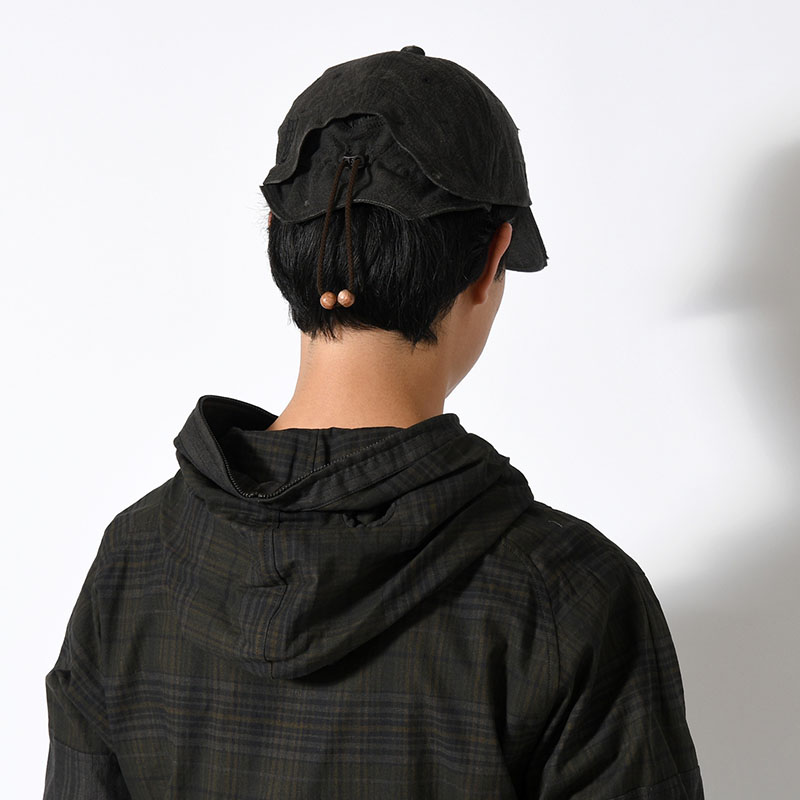 朱点童子 CAP -CHARCOAL-