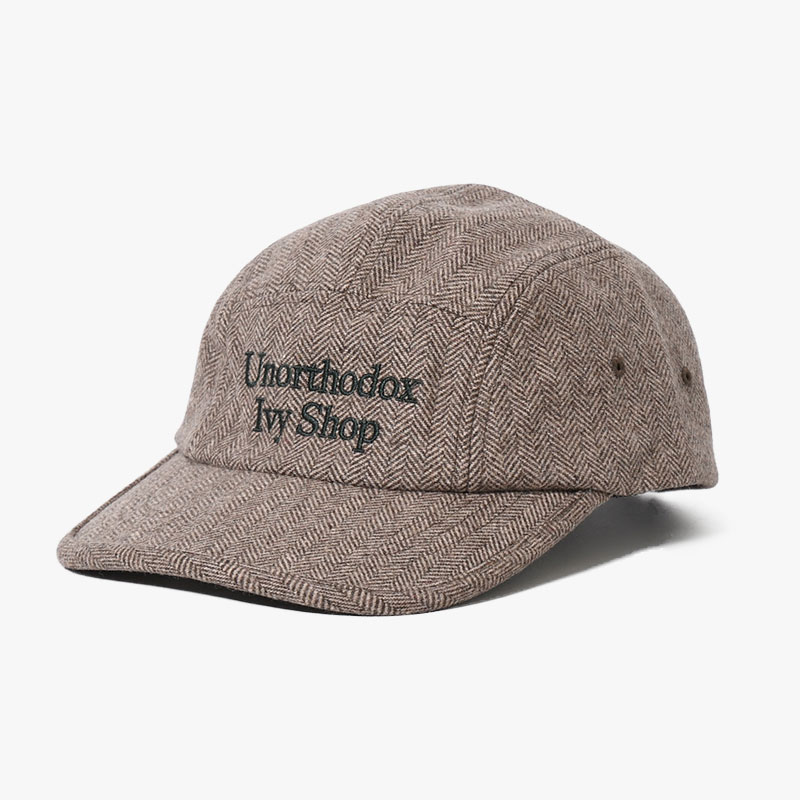 "ARU" EMBROIDERY CAP -2.COLOR-(BROWN)