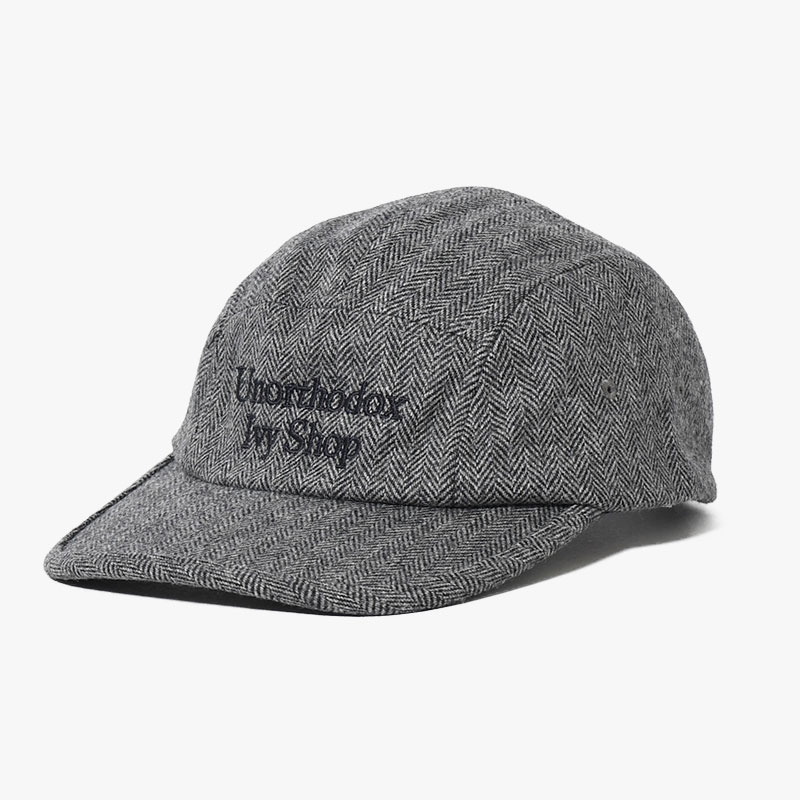 "ARU" EMBROIDERY CAP -2.COLOR-(CHARCOAL)