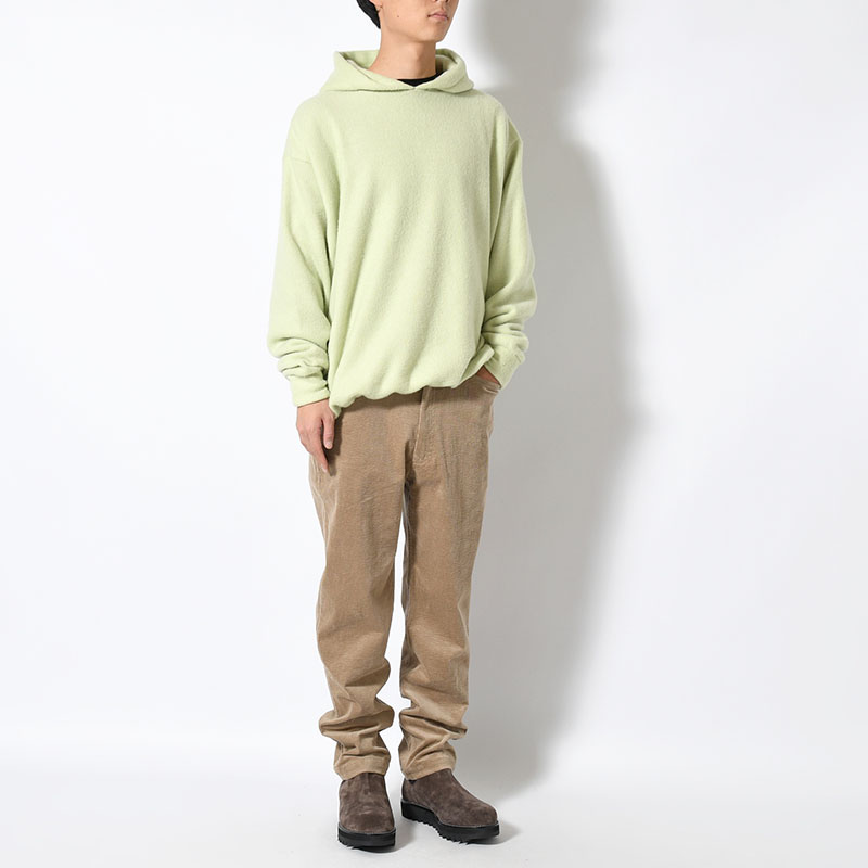 "EYCK" COLOR KNIT HOODIE -2.COLOR-