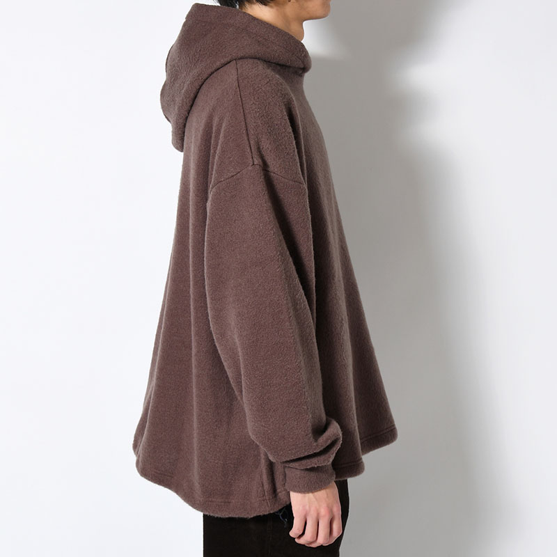 "EYCK" COLOR KNIT HOODIE -2.COLOR-