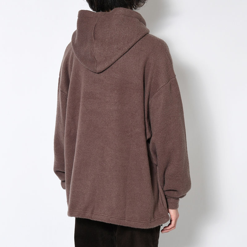 "EYCK" COLOR KNIT HOODIE -2.COLOR-