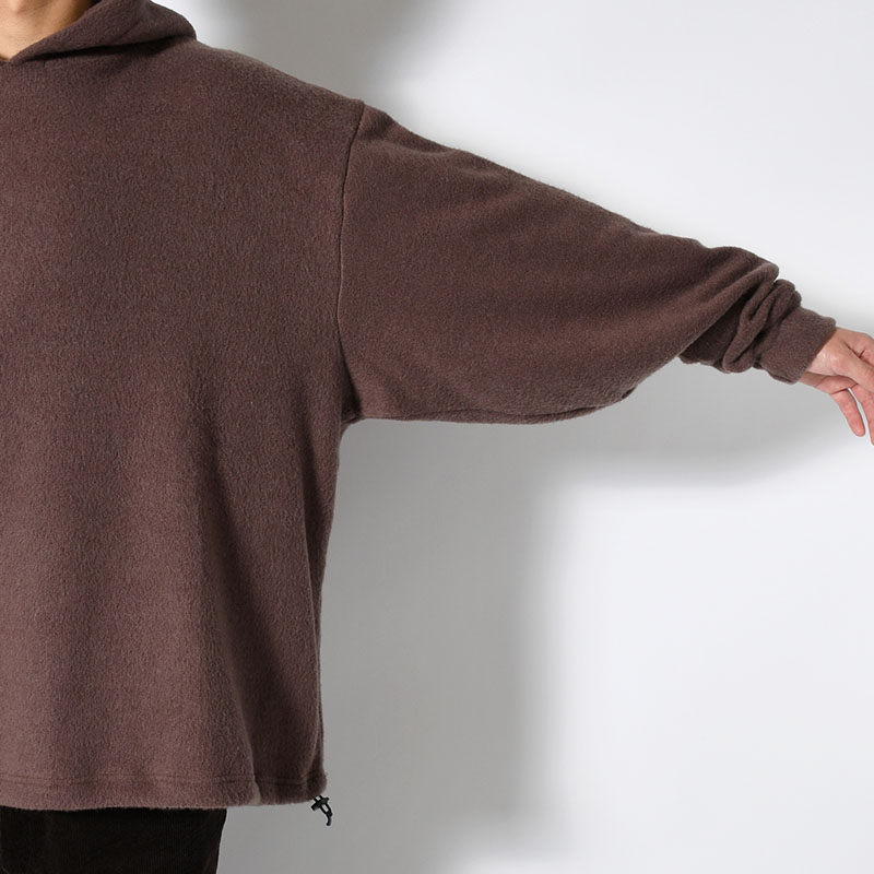 "EYCK" COLOR KNIT HOODIE -2.COLOR-