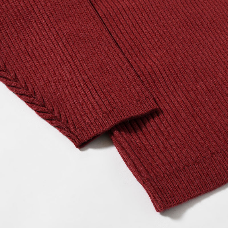 "KLEE" HIGH NECK RIB KNIT -2.COLOR-
