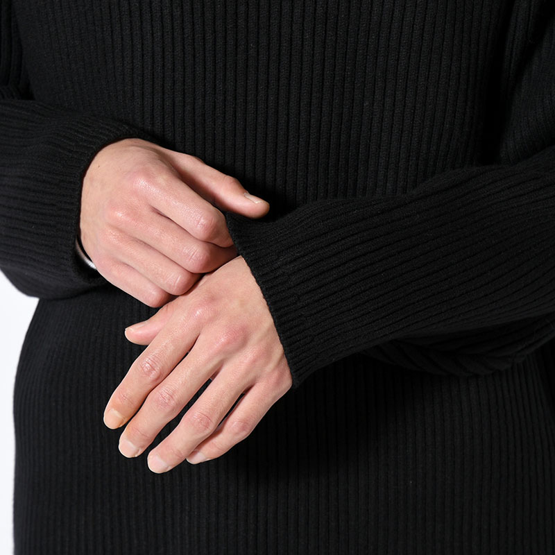 "KLEE" HIGH NECK RIB KNIT -2.COLOR-