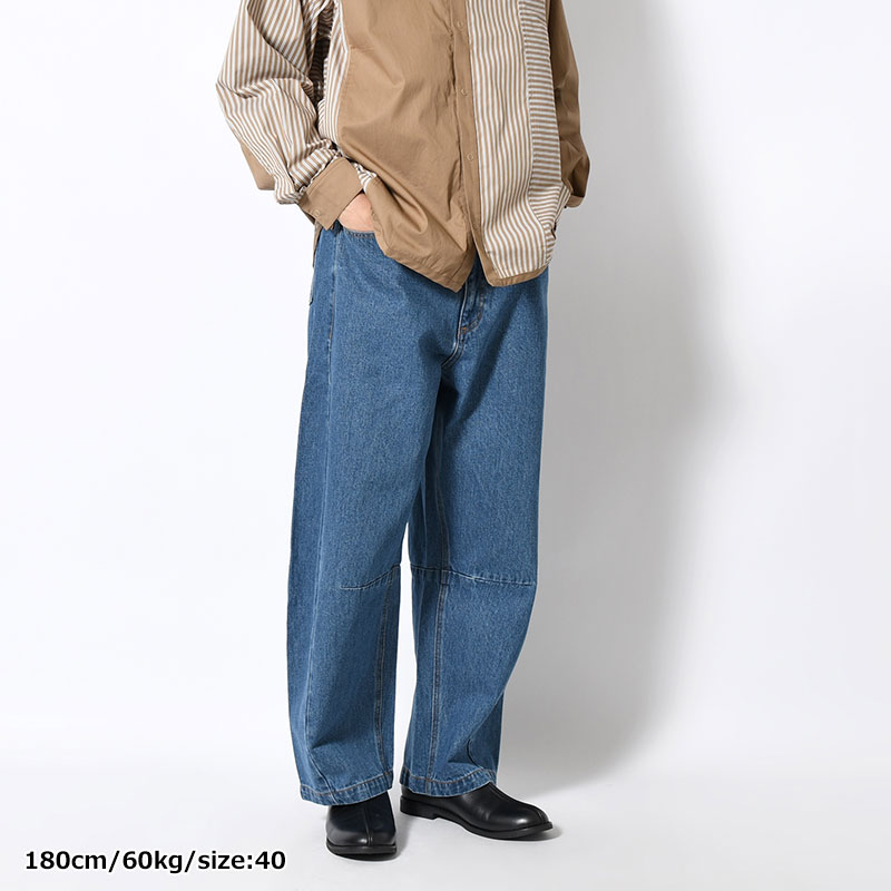 "DEGAS" CURVE DENIM -2.COLOR-